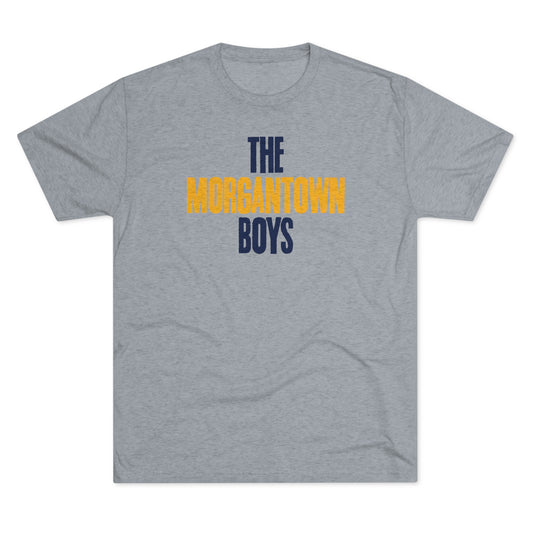 THE MORGANTOWN BOYS-Unisex Tri-Blend Crew Tee
