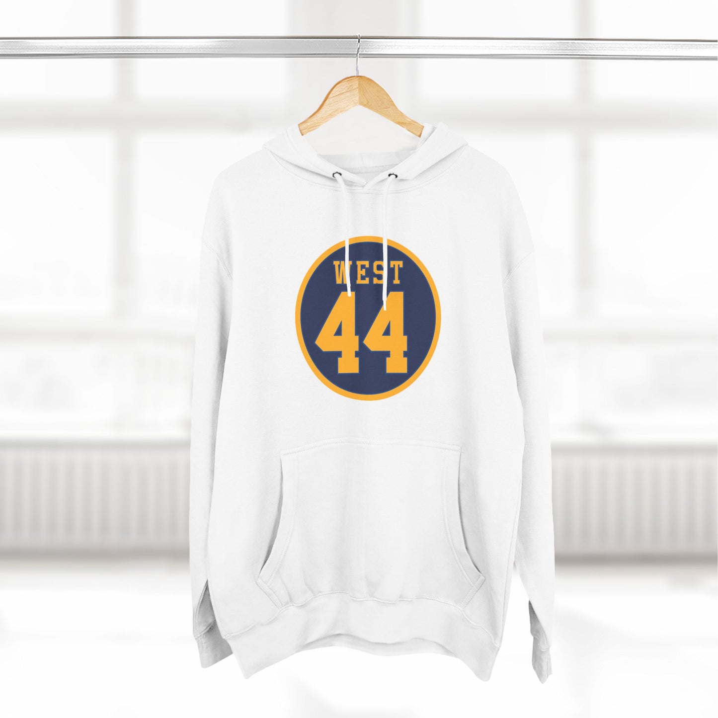 WEST 44 MEDALLION - Three-Panel Fleece Hoodie