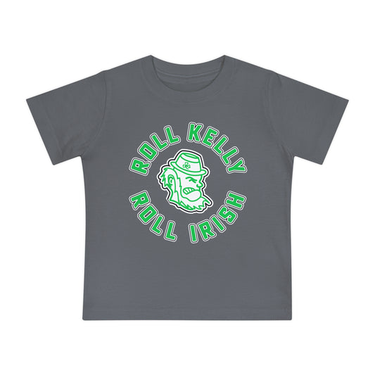 ROLL KELLY_ROLL IRISH_LEPRECHAUN ICON - Baby Short Sleeve T-Shirt