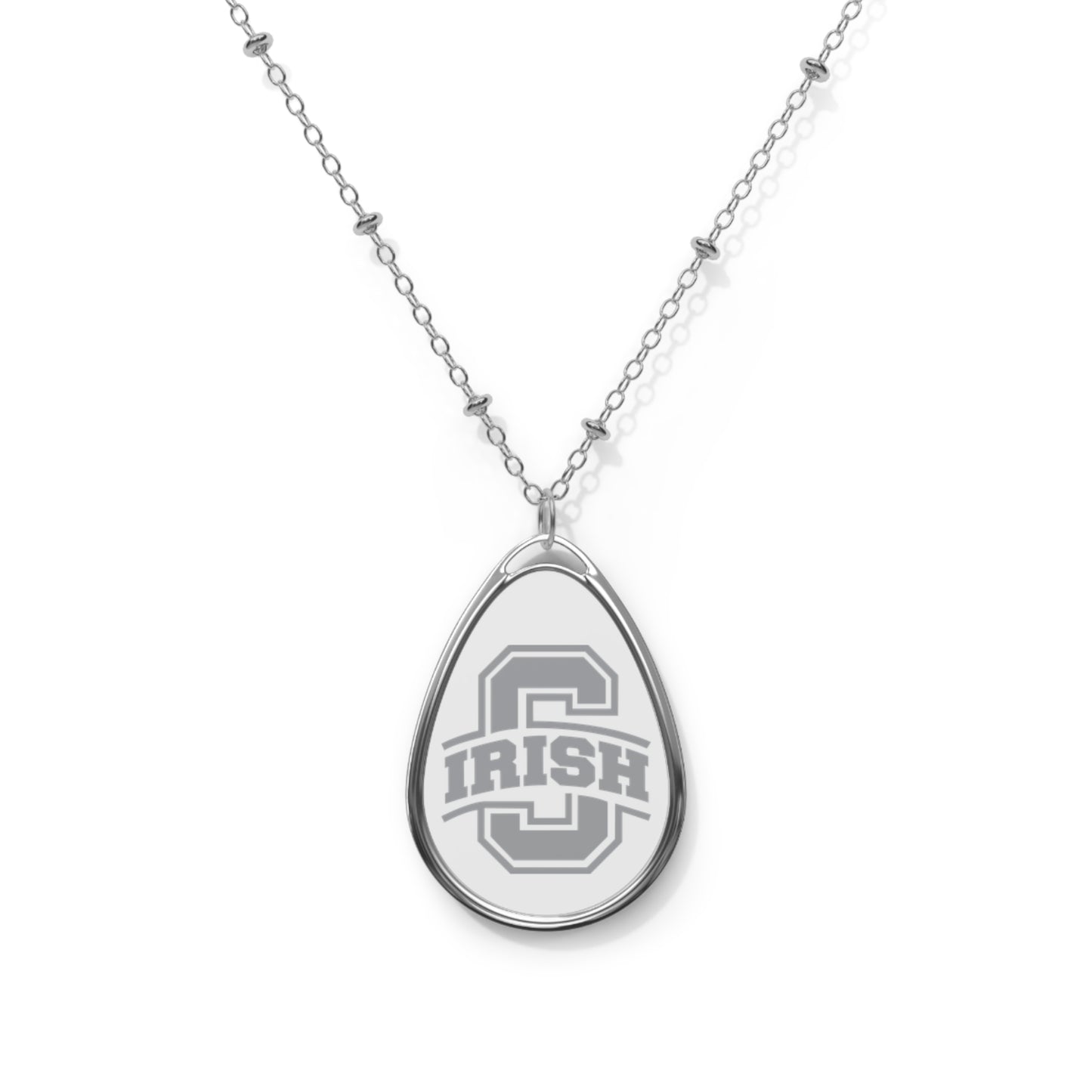 SCIOTO logo featured – Oval Necklace