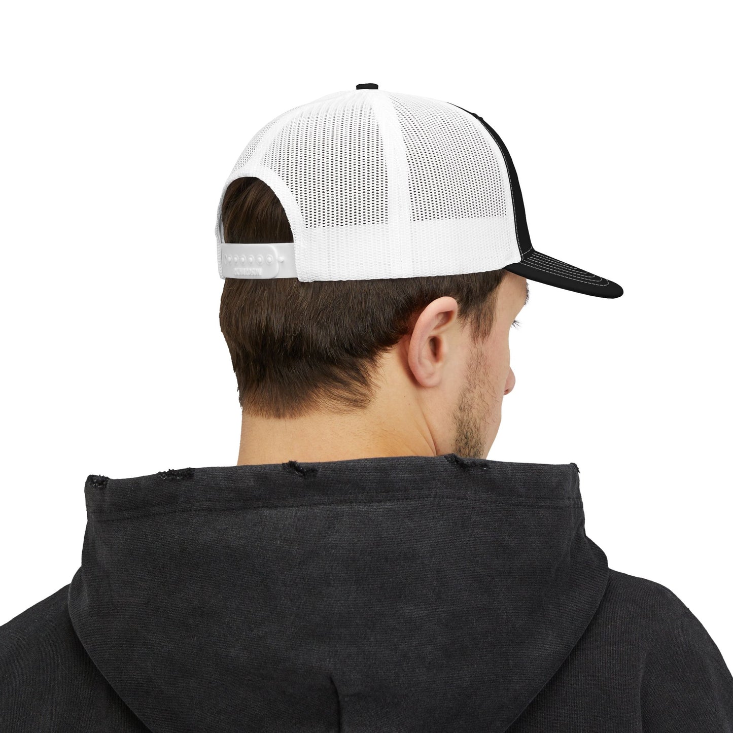 Mayor Embroidered Trucker Cap - Bold Snapback Mesh Hat