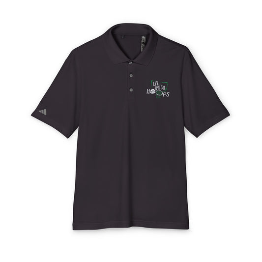 LITTLE IRISH HOOPS (logo)-adidas Unisex Performance Polo