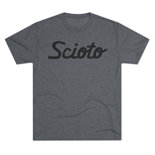 SCRIPT SCIOTO-Unisex Tri-Blend Crew Tee