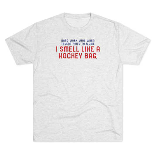 I SMELL LIKE A HOCKEY BAG-Unisex Mineral Wash T-Shirt