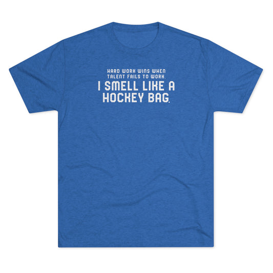 I SMELL LIKE A HOCKEY BAG-Unisex Mineral Wash T-Shirt