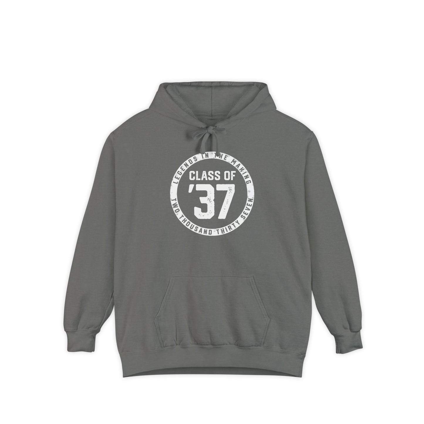 CLASS OF ’37_LEGENDS IN THE MAKING-Unisex Garment-Dyed Hoodie