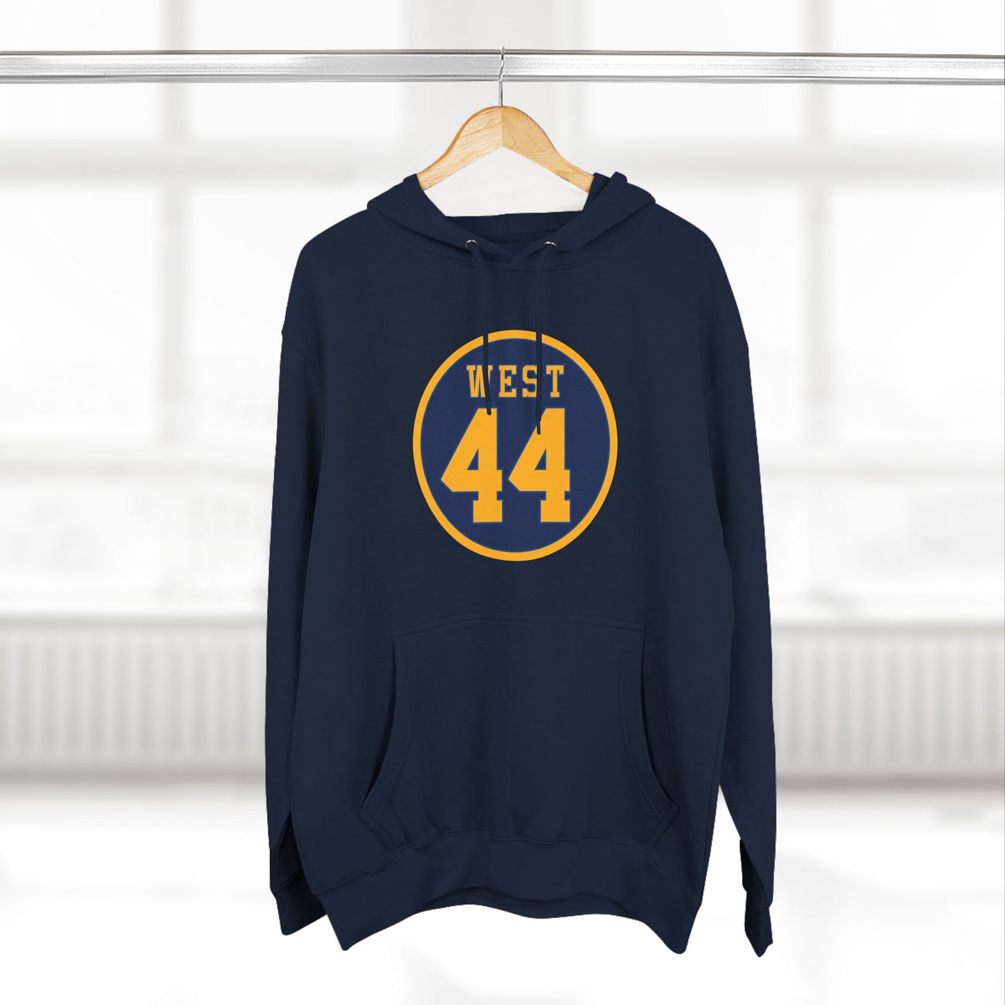 WEST 44 MEDALLION - Three-Panel Fleece Hoodie