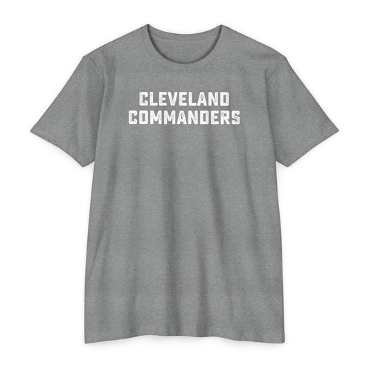 CLEVELAND COMMANDERS - Unisex CVC Jersey T-shirt