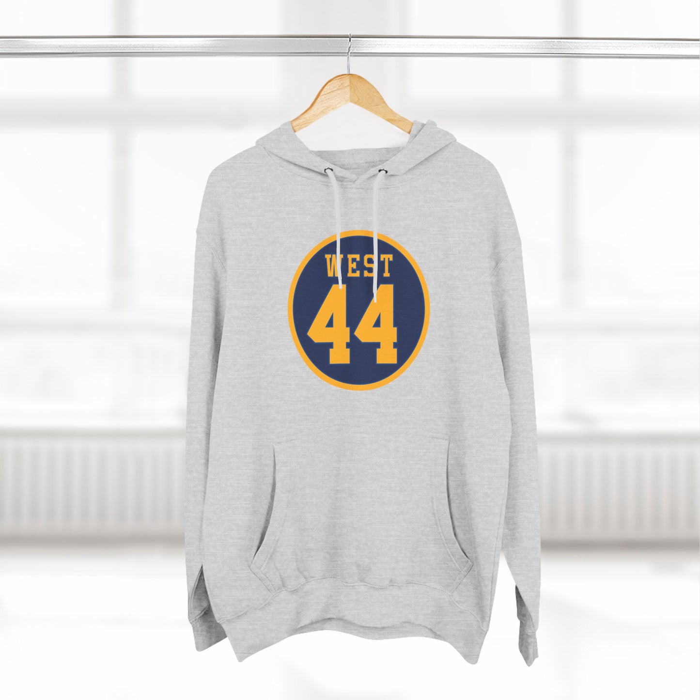 WEST 44 MEDALLION - Three-Panel Fleece Hoodie