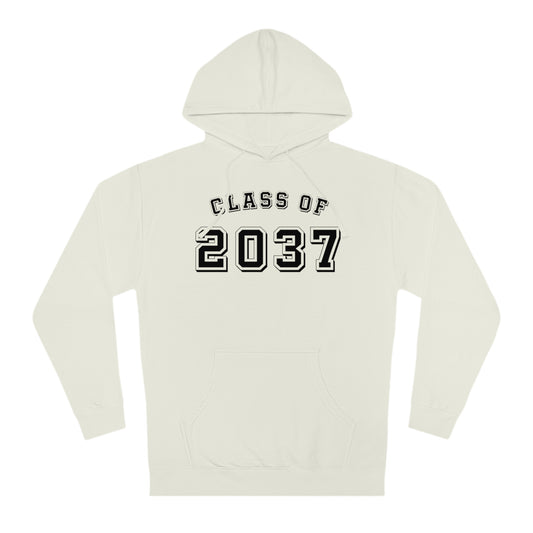 CLASS OF 2037 (offset block)-Unisex Hooded Sweatshirt