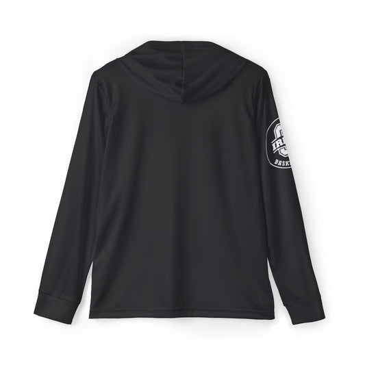 SCIOTO_ball+hoop gfx_SCIOTO BASKETBALL (sleeve)-Men's Sports Warmup Hoodie (AOP)