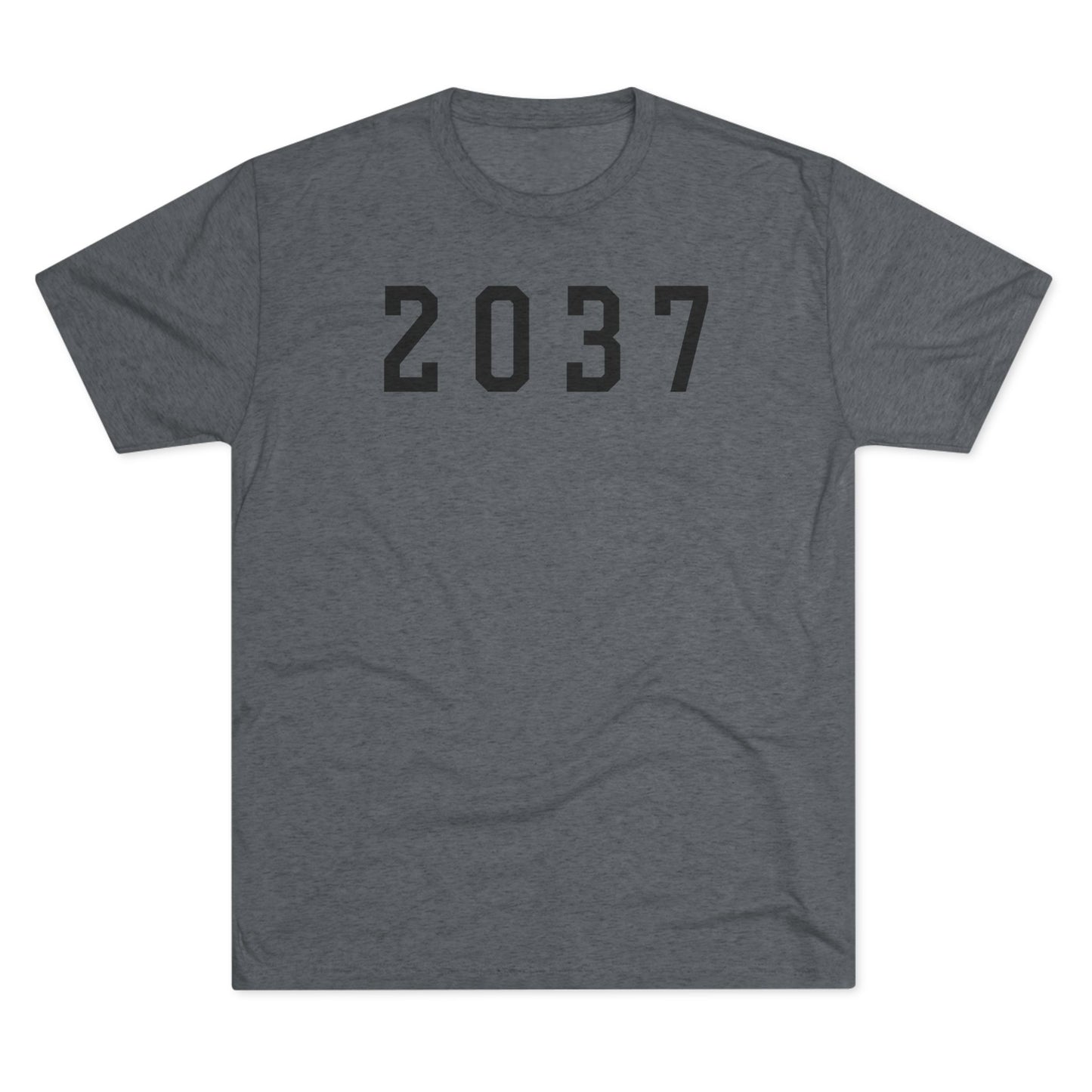 2037-Unisex Tri-Blend Crew Tee