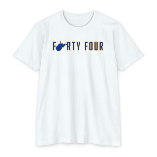 FORTY FOUR-Unisex CVC Jersey T-shirt