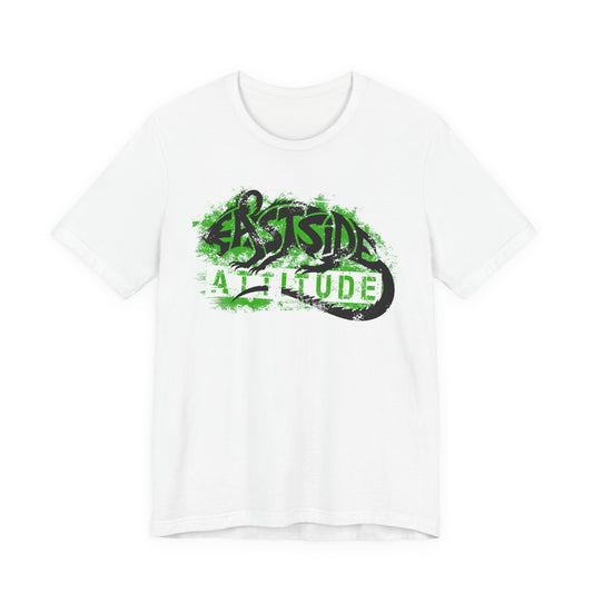 EASTSIDE ATTITUDE_Graphic Tee — distressed graphic Style T-Shirt