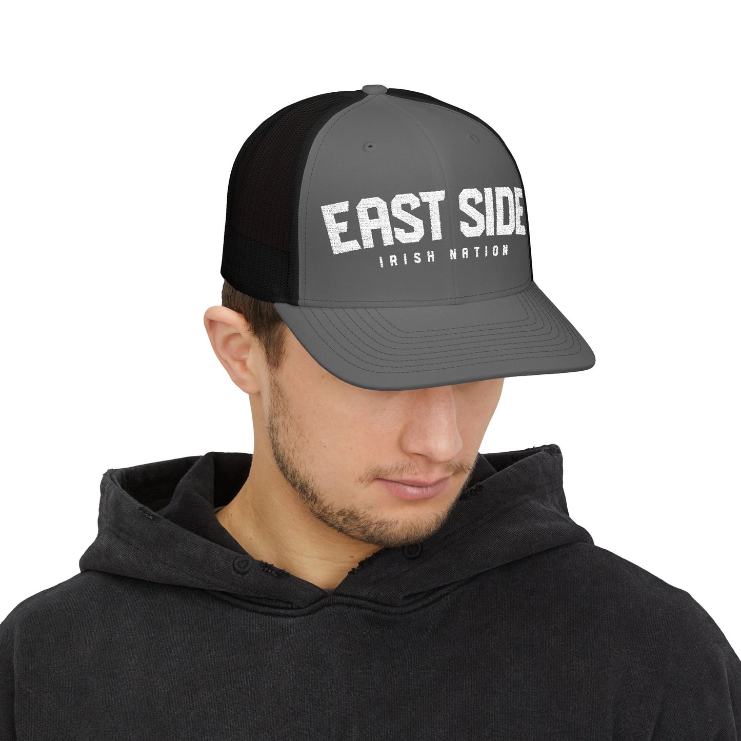 EAST SIDE (arched type), various colors - Snapback Trucker Cap