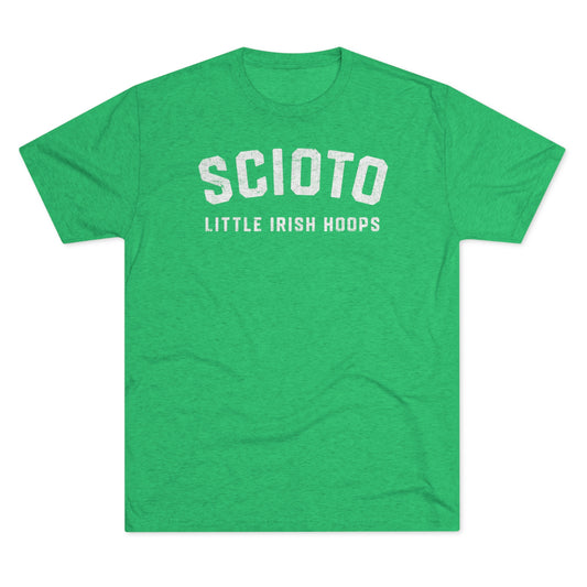SCIOTO LITTLE IRISH HOOPS-Unisex Tri-Blend Crew Tee