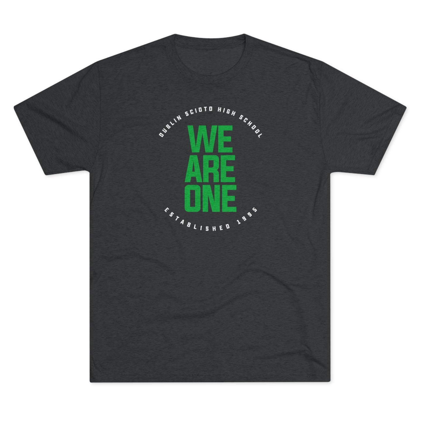 WE ARE ONE_USA-SCIOTO LOGO SUBSTITUTE-Unisex Tri-Blend Crew Tee