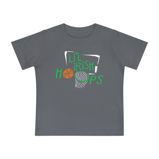 LI’L IRISH HOOPS (logo) - Baby Short Sleeve T-Shirt