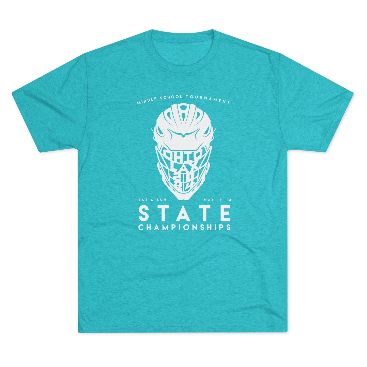 HELMET_STATE CHAMPIONSHIPS-Unisex Tri-Blend Crew Tee