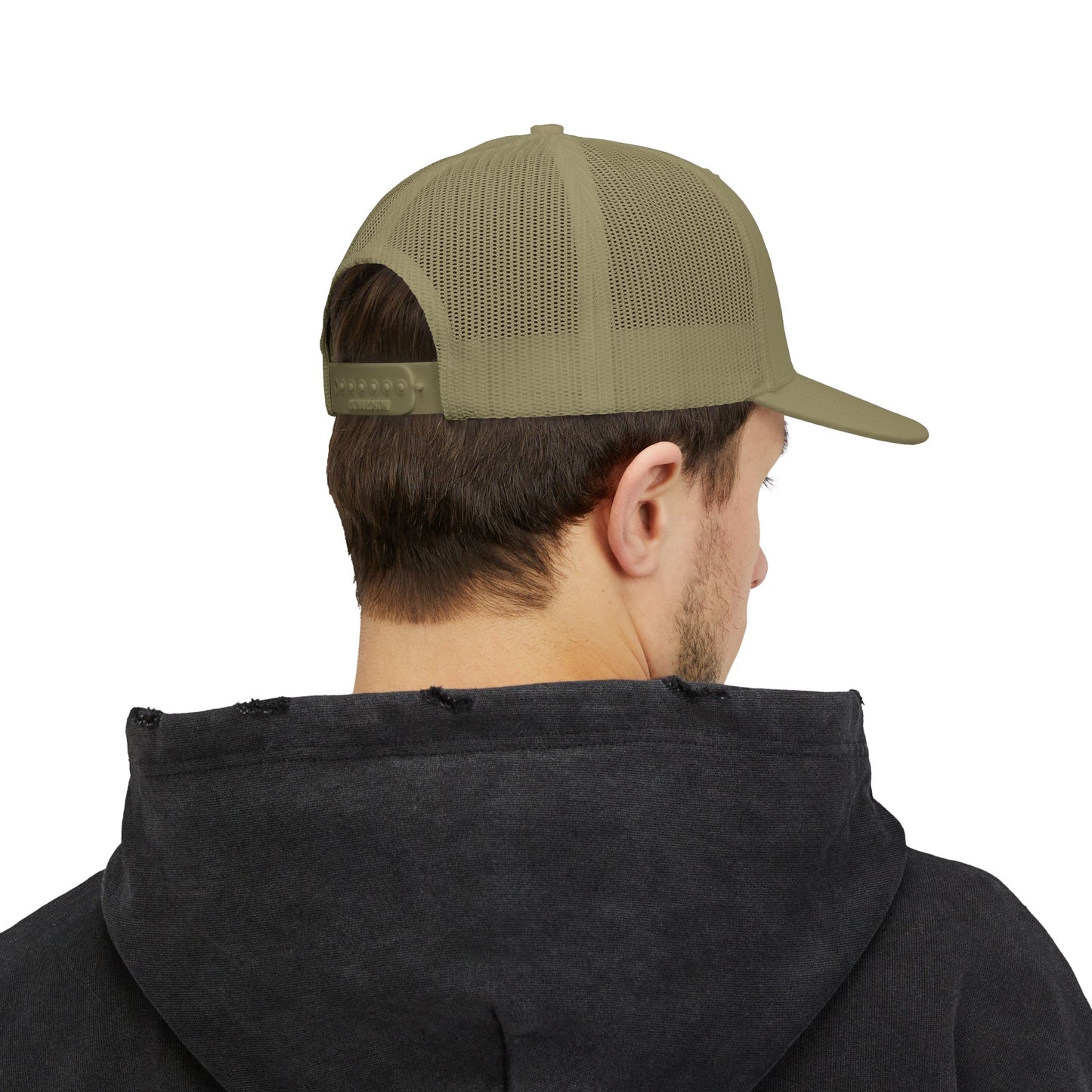 Mayor Embroidered Trucker Cap - Bold Snapback Mesh Hat