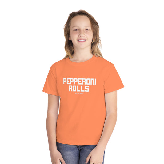 PEPPERONI ROLLS (IF YA KNOW YA KNOW) - Youth Midweight Tee