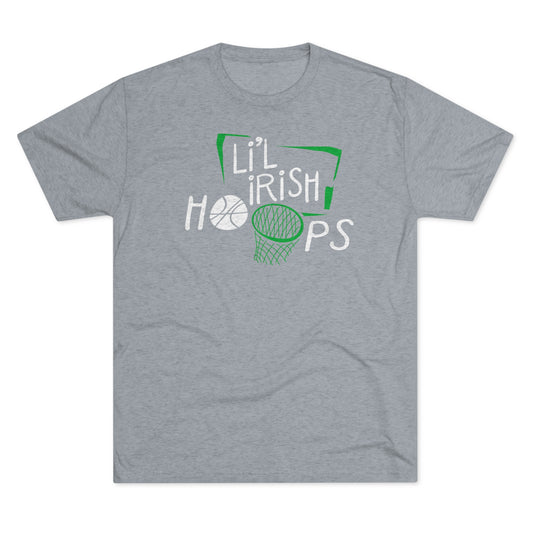 Li’l IRISH HOOPS-Unisex Tri-Blend Crew Tee