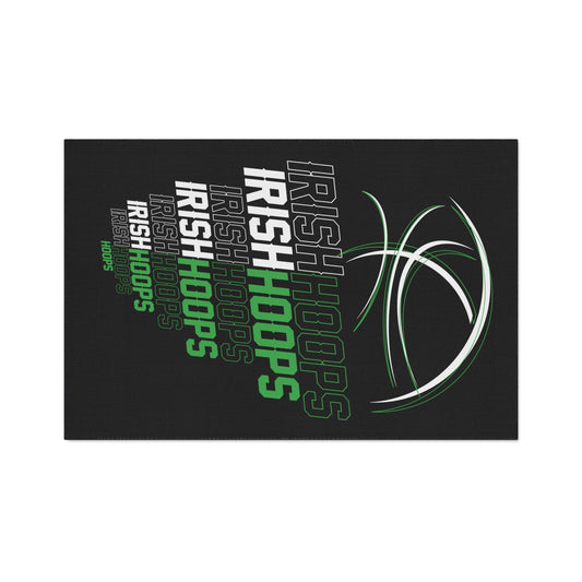 IRISH HOOPS graphic-Heavy Duty Floor Mat