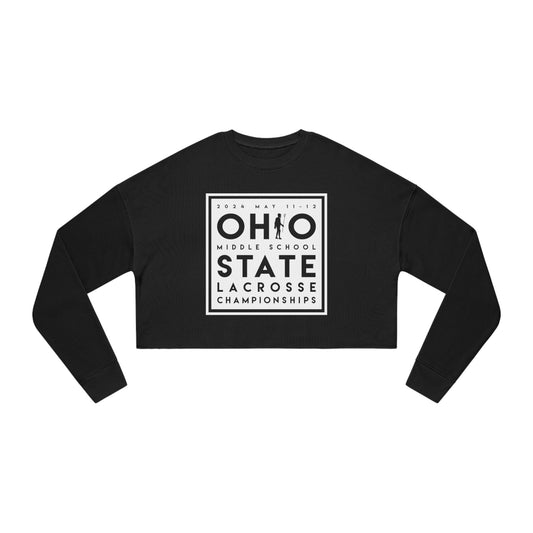 OHIO (PLAYER SUBSTITUTION) STATE LACROSSE CHAMPIONSHIPS-Women's Cropped Sweatshirt