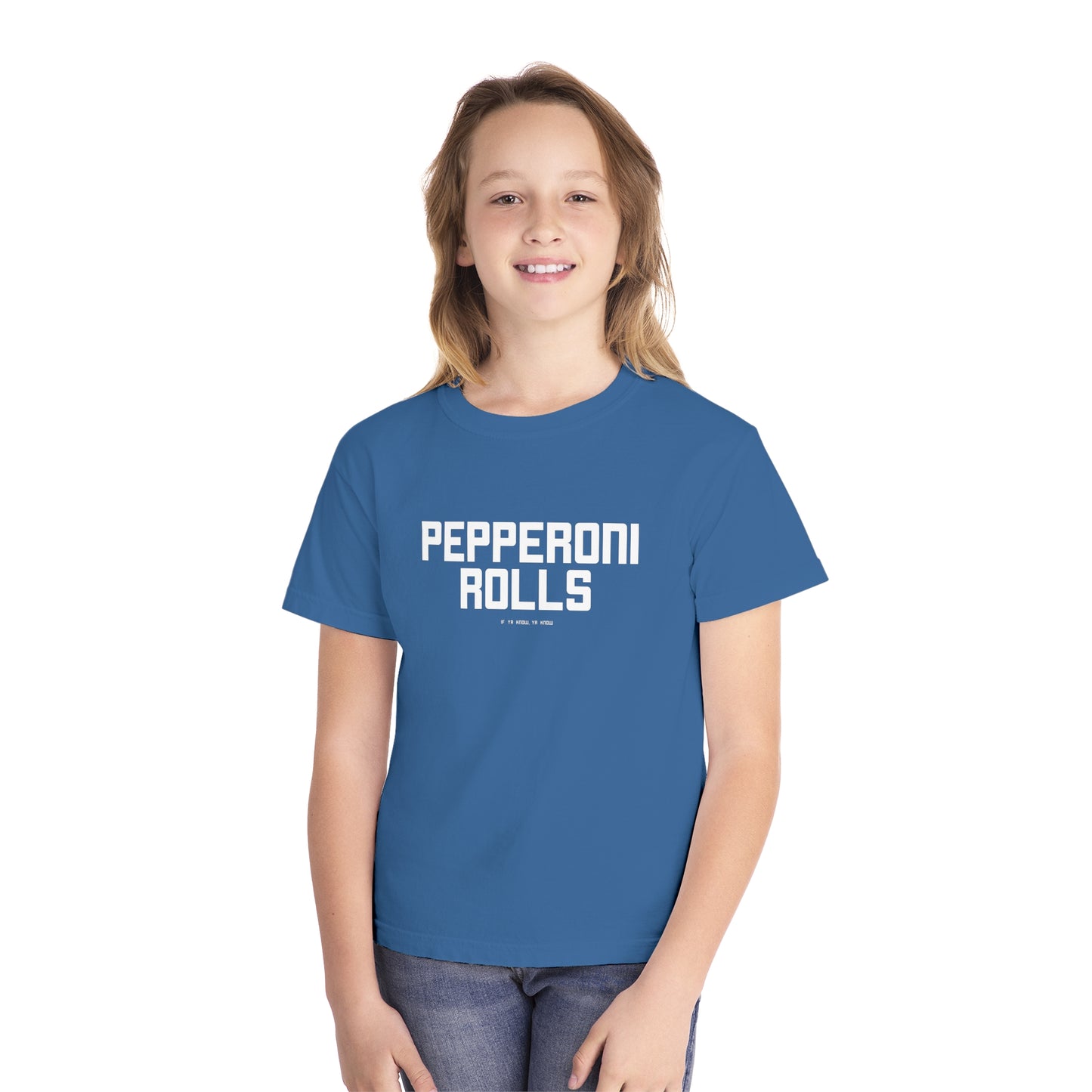 PEPPERONI ROLLS (IF YA KNOW YA KNOW) - Youth Midweight Tee