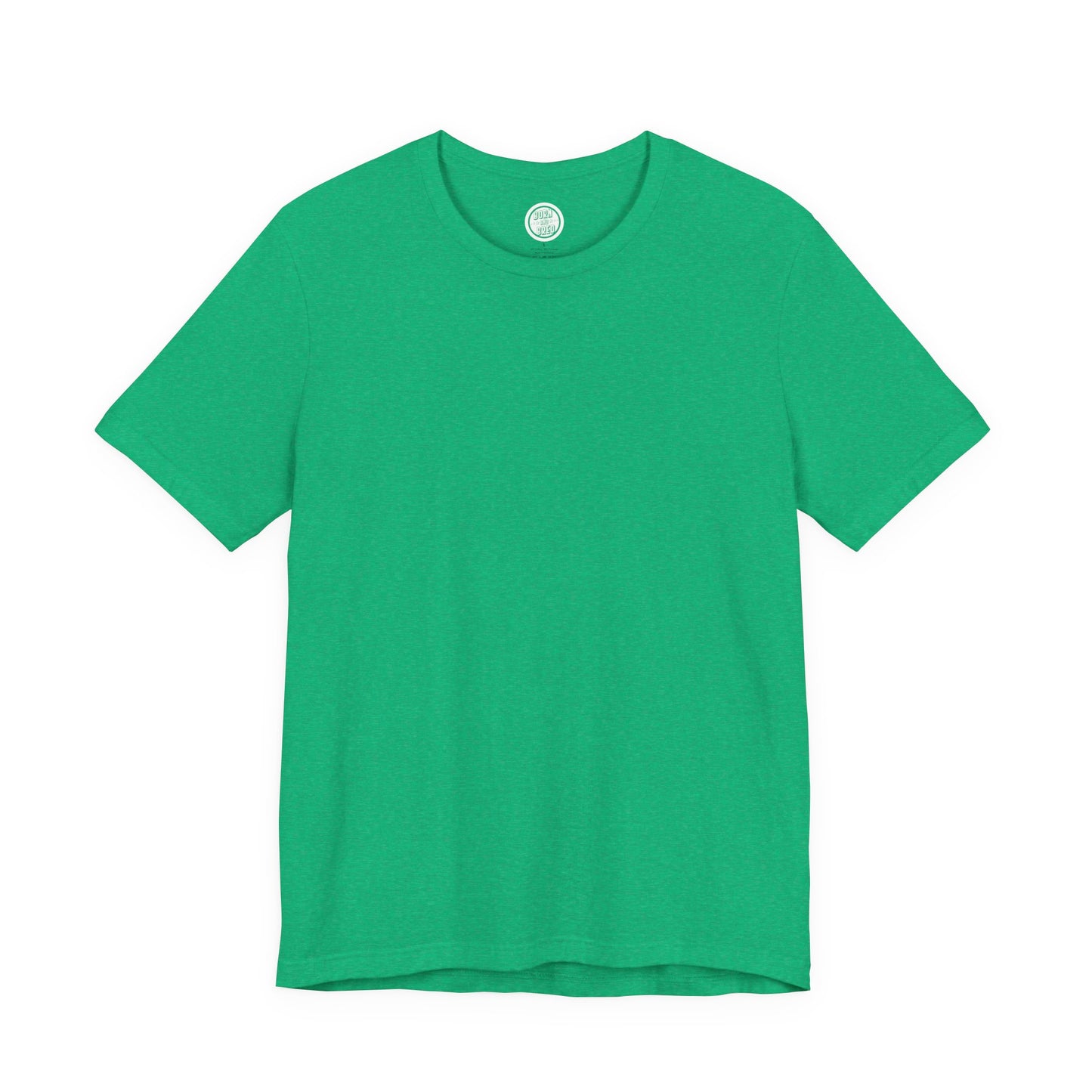 3(front)_BROWN(back)_IRISH (sleeve) — Bold White ‘3’ Graphic T-Shirt