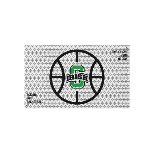 SCIOTO IRISH BASKETBALL-36"x60"-Outdoor Rug