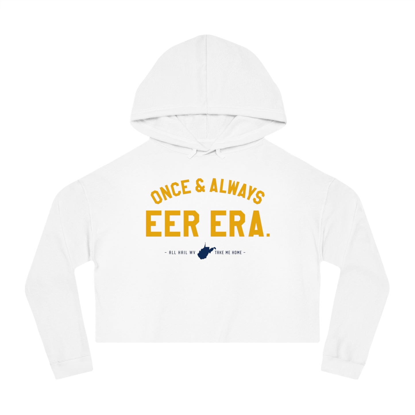 ONCE & ALWAYS. EER ERA. - Women’s Cropped Hooded Sweatshirt