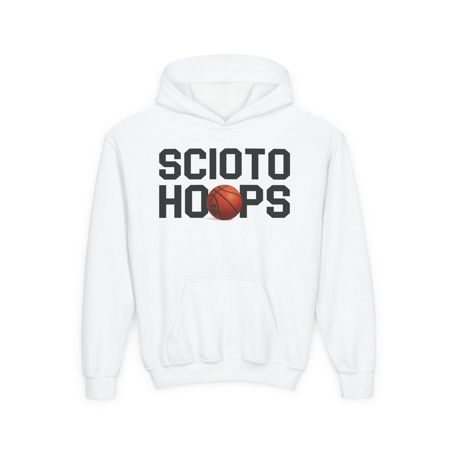 SCIOTO HOOPS (Basketball photo) - Hoodie
