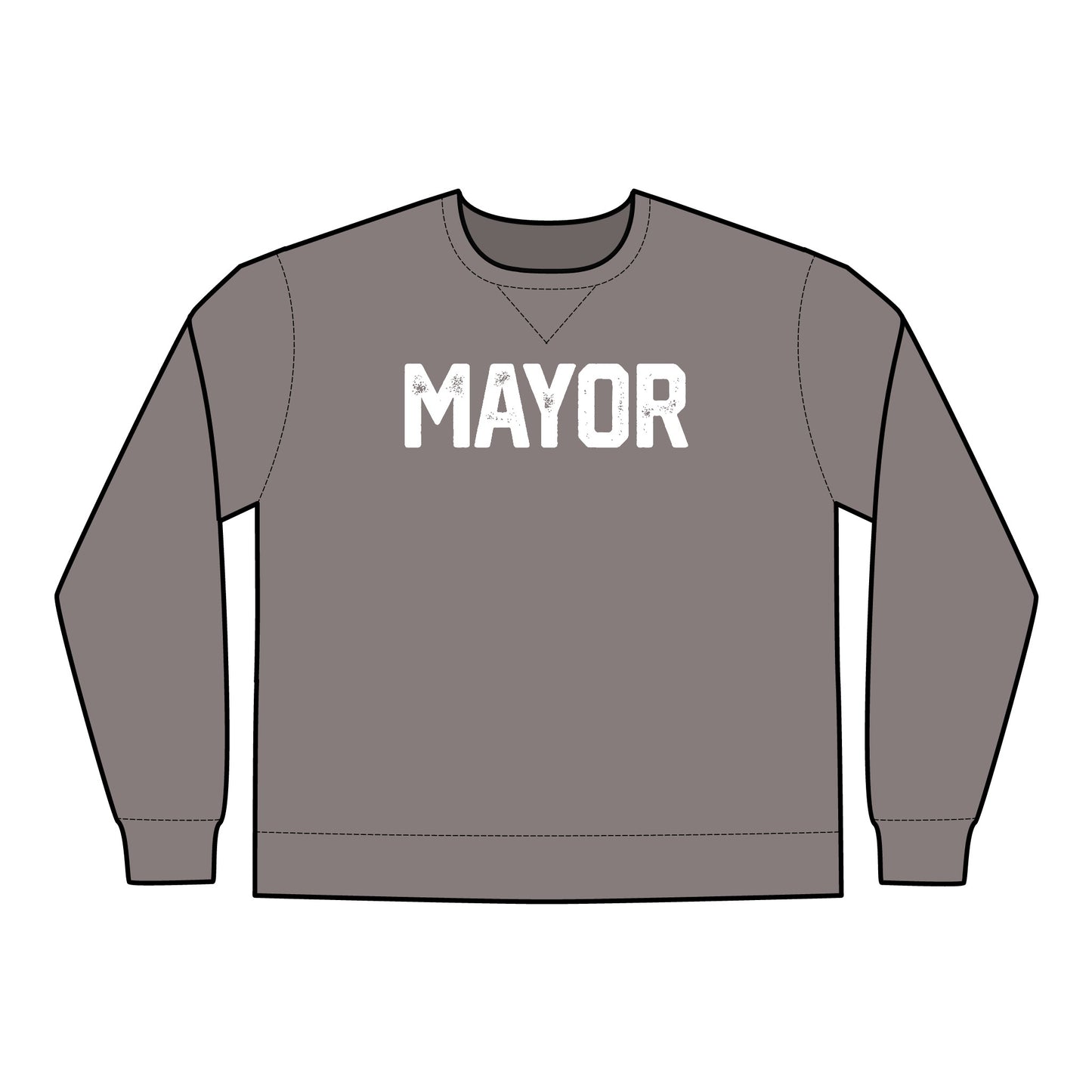 MAYOR-Unisex ComfortWash® Garment Dyed Crewneck Sweatshirt