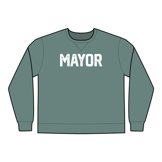 MAYOR-Unisex ComfortWash® Garment Dyed Crewneck Sweatshirt