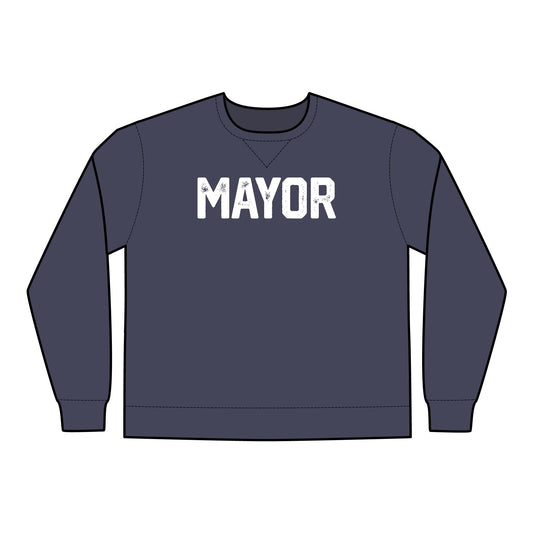 MAYOR-Unisex ComfortWash® Garment Dyed Crewneck Sweatshirt