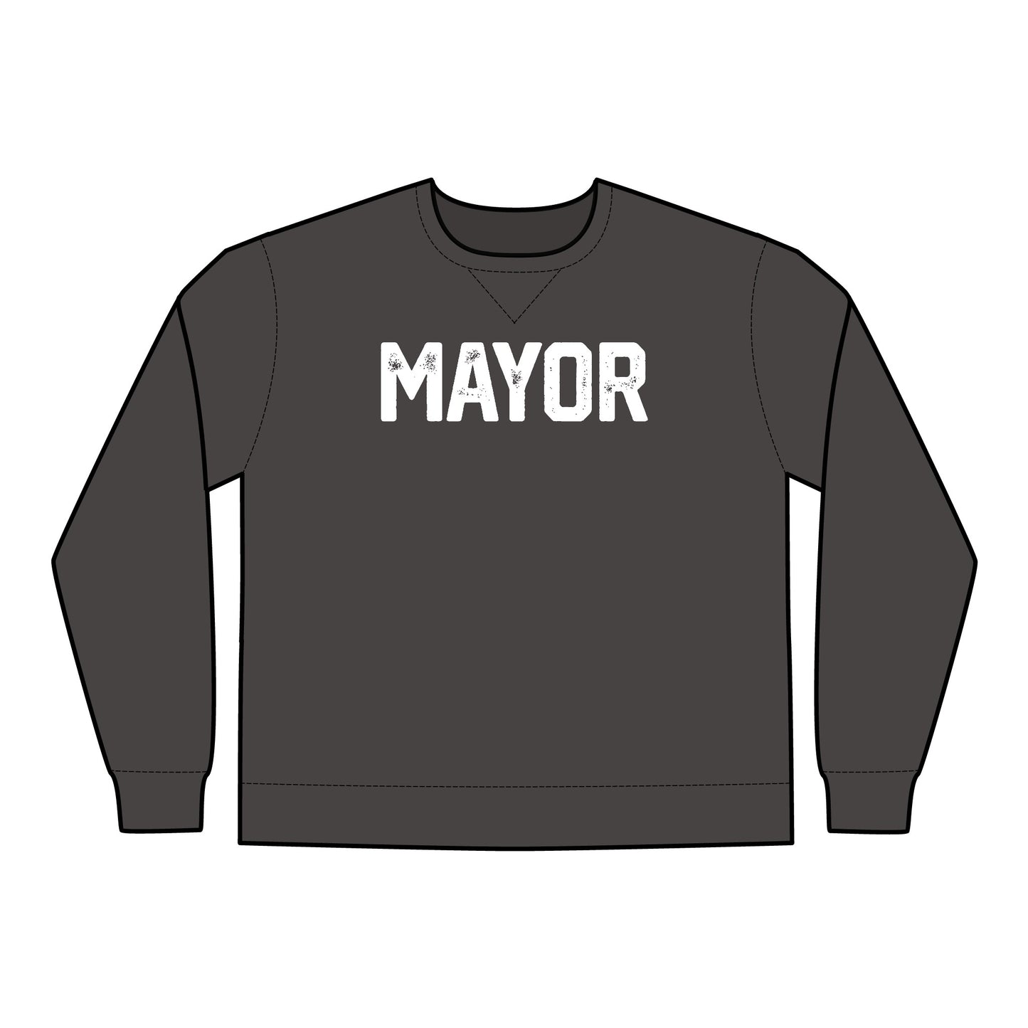 MAYOR-Unisex ComfortWash® Garment Dyed Crewneck Sweatshirt