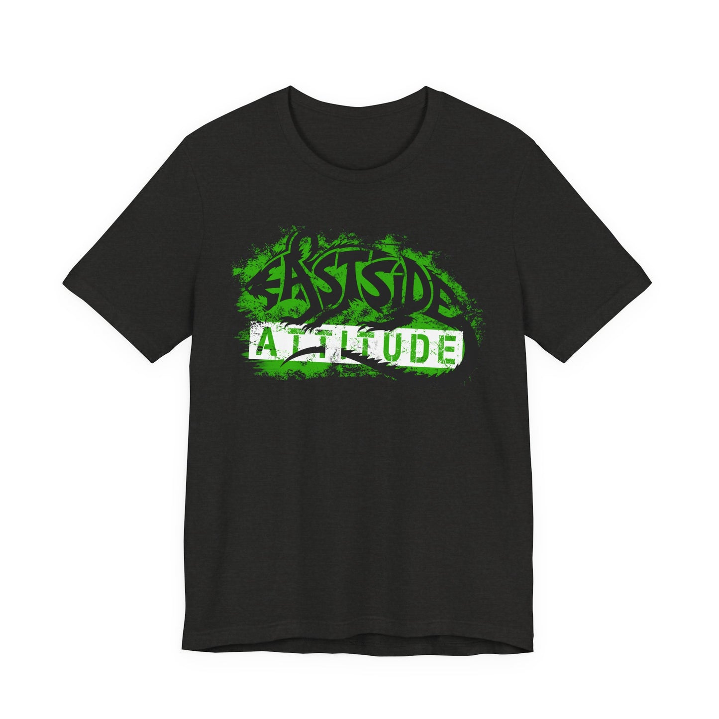 EASTSIDE ATTITUDE_Graphic Tee — distressed graphic Style T-Shirt