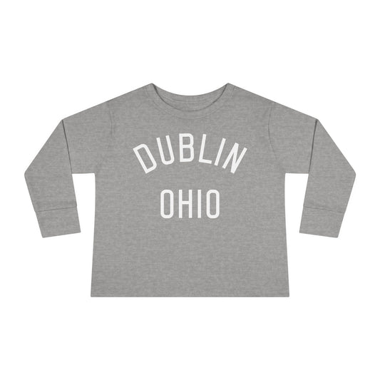 DUBLIN (arched type) OHIO - Toddler Long Sleeve Tee
