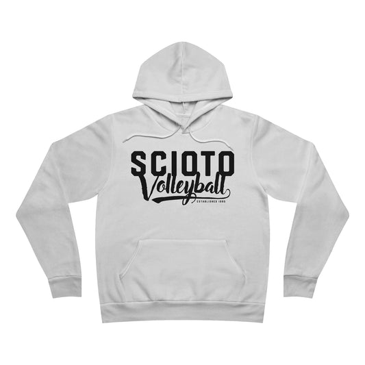 SCIOTO VOLLEYBALL (script)_ESTABLISHED 1995 - Unisex Sponge Fleece Pullover Hoodie