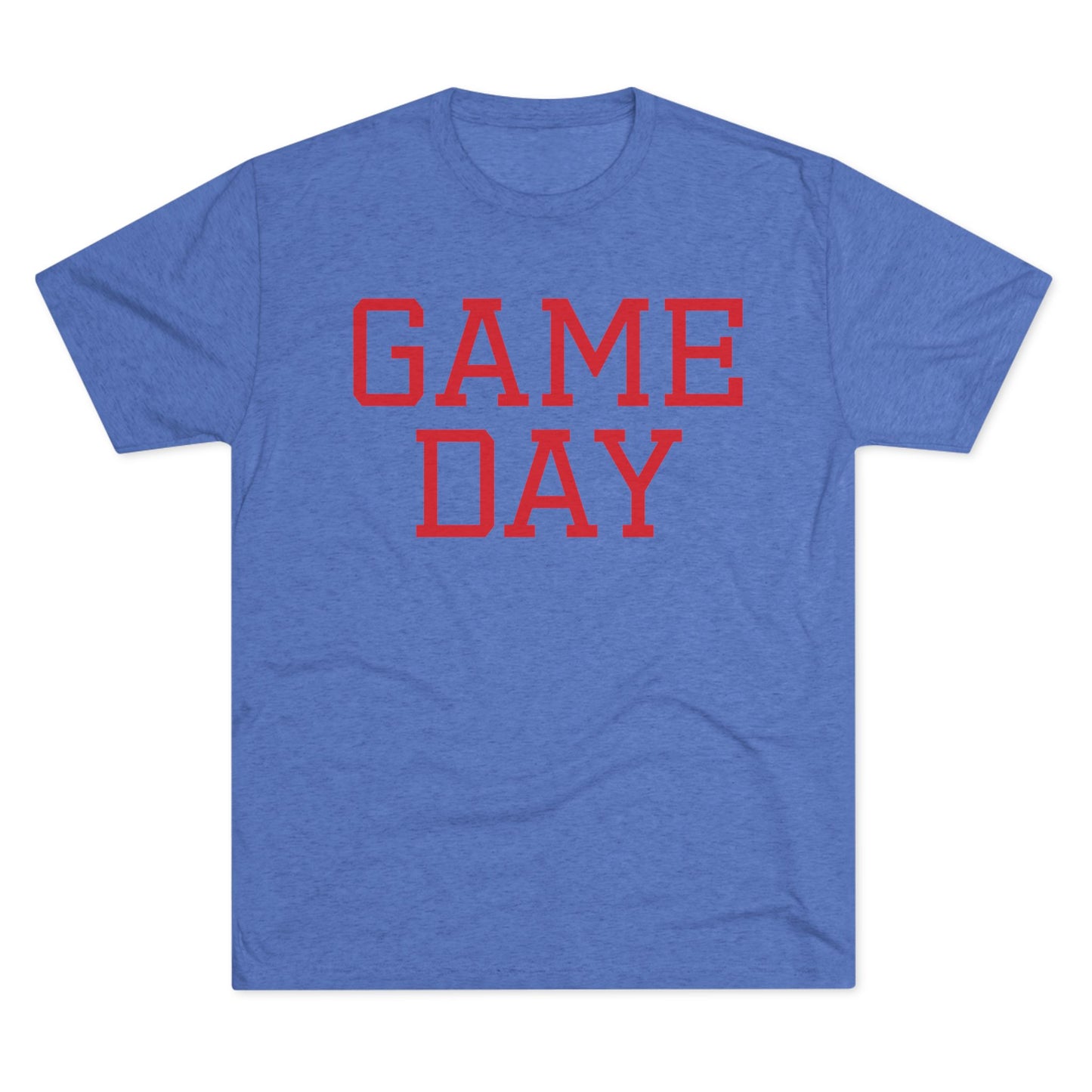 GAME DAY-Unisex Tri-Blend Crew Tee