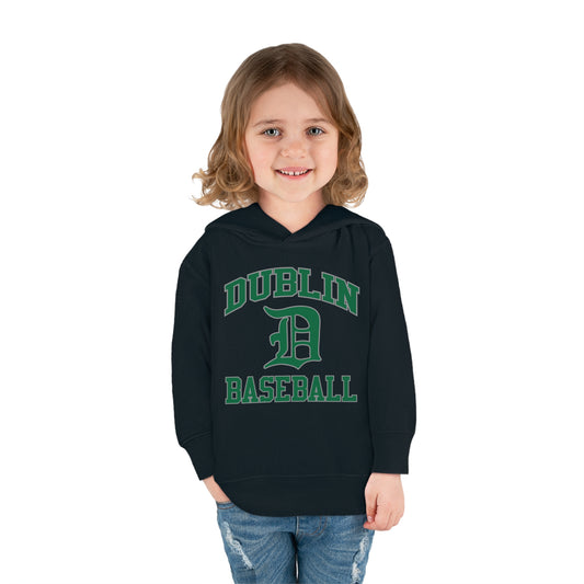 DUBLIN BASEBALL_script D-Toddler Pullover Fleece Hoodie