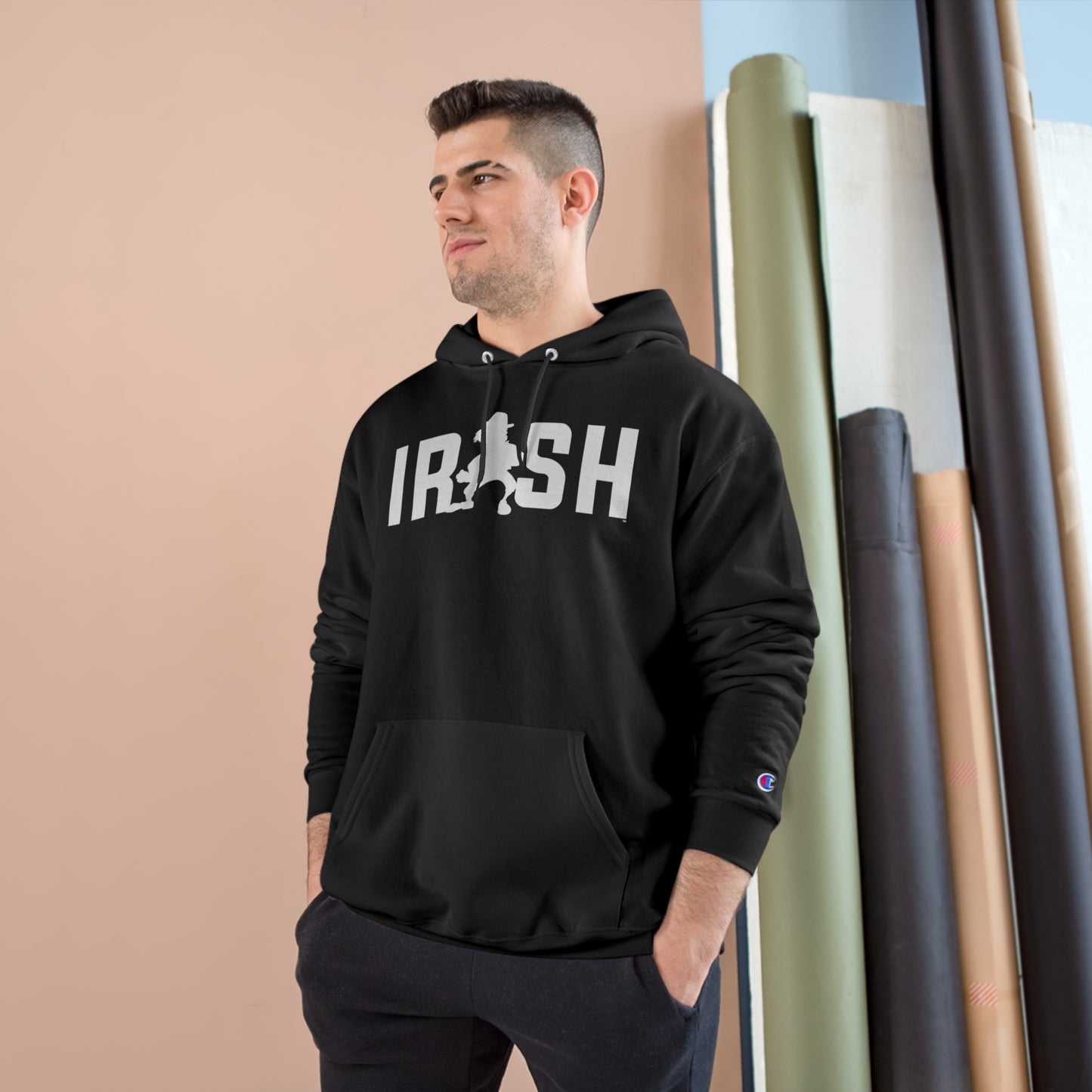 IRISH MAN™ ORIGINAL LOGO - Champion Hoodie