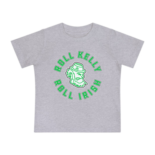 ROLL KELLY_ROLL IRISH_LEPRECHAUN ICON - Baby Short Sleeve T-Shirt