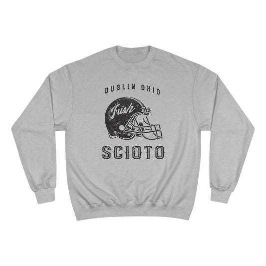 DUBLIN OHIO SCIOTO_FOOTBALL HELMET GRAPHIC-Champion Sweatshirt