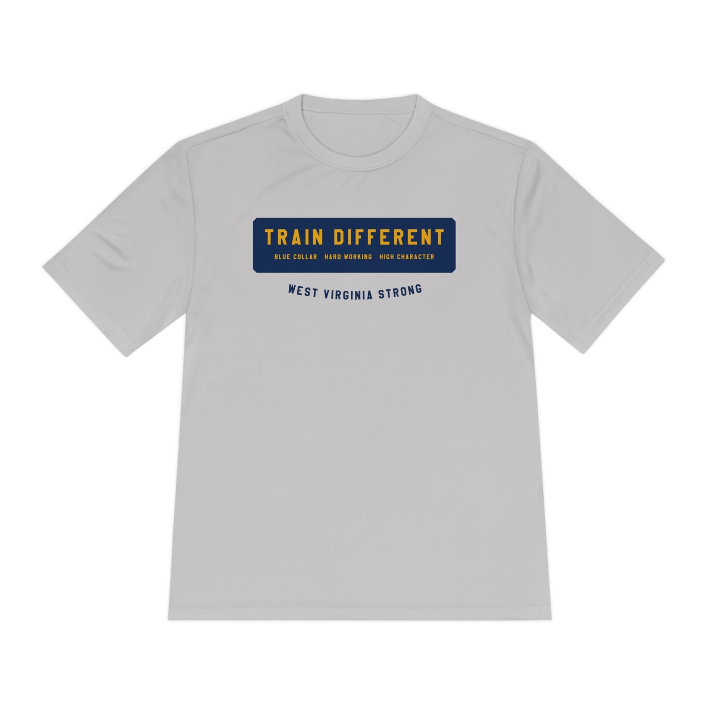 TRAIN DIFFERENT_WEST VIRGINIA STRONG-Unisex Moisture Wicking Tee