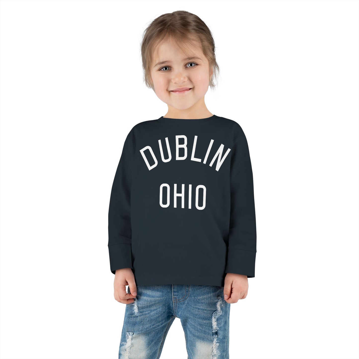 DUBLIN (arched type) OHIO - Toddler Long Sleeve Tee