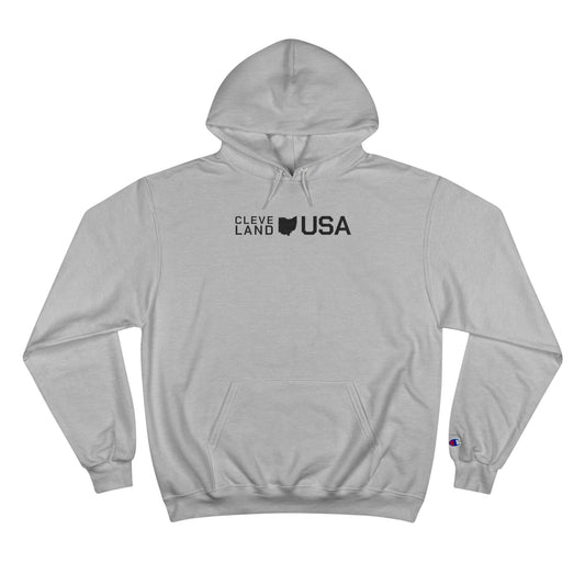 CLEVE LAND. USA (simple) – Champion Hoodie