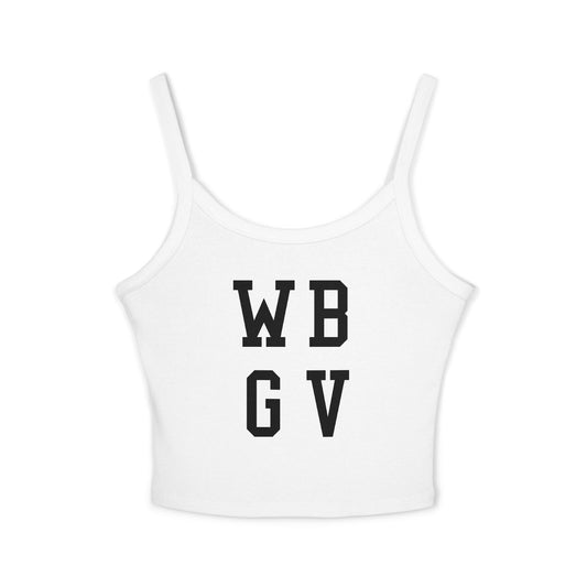 W B G V - Women's Spaghetti Strap Tank Top