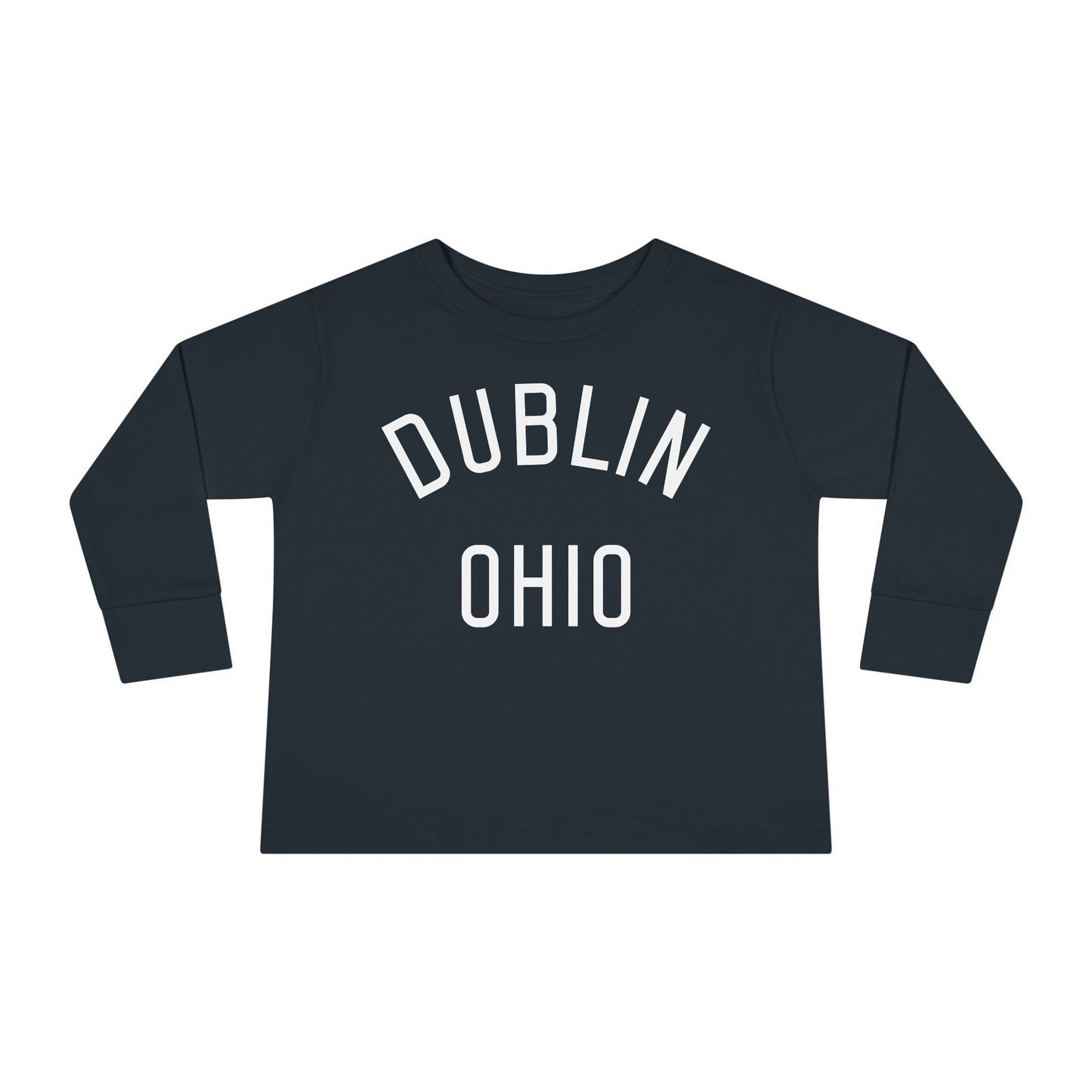 DUBLIN (arched type) OHIO - Toddler Long Sleeve Tee